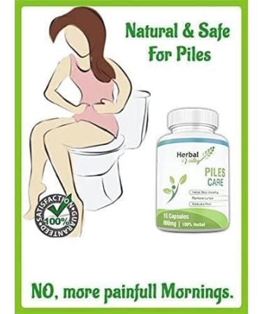 HerbalValley CROW Piles Care Capsules - 15 Capsules | Natural Relief and Support - Buy Online on GoSupps.com