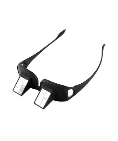 Lazy Readers Glasses Bed Prism Spectacles Horizontal Mirror Lazy Glasses Lazy Eye Glasses for Laying Down Reading Watch TV Play Phone Games in Bed