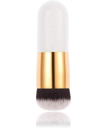 1pc Foundation Brush with Dense Large Round Head Makeup Brush Powder Brush Blush Brush for Buffing Stippling Concealer One Size - Buy Online on GoSupps.com