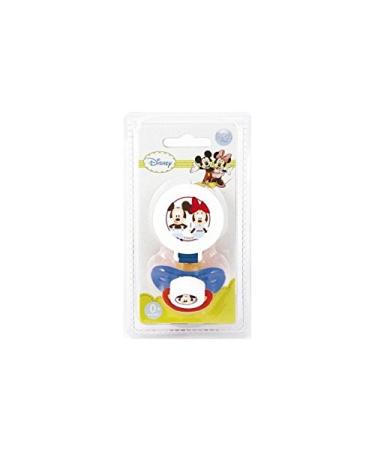 Set pacifier holder + rubber pacifier 4+ Mickey