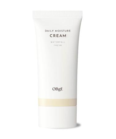 OBgE Daily Moisture Cream (1.7fl oz) - Lightweight Soothing & Cooling Lotion for Face. Long-Lasting Protection No White Cast. Aloe Vera