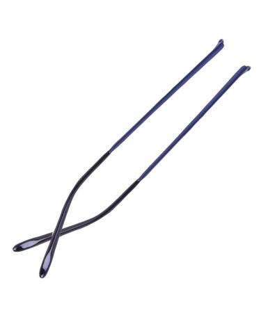 VekkEr Eyeglass Temple Replacement1 Pair Vintage Eyeglass Replacement Temple Glasses Metal Frame Temples Blue