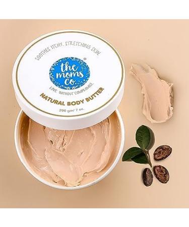 Natural Body Butter for Women | 24-Hour Moisturization with Shea & Cocoa Butter | Alleviates Stretch Marks & Dry Itchy Skin - 200g | T.he Mo ms C o - Buy Online on GoSupps.com