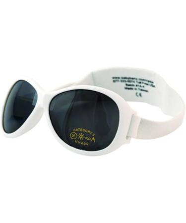 Baby Banz Retro Banz Wrap Sunglasses - White, Size KIDS 2-5 Years - Buy Online on GoSupps.com
