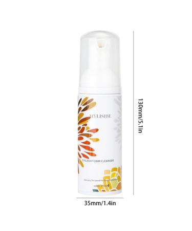 Eyelash Foaming Cleaner - Gentle Lash Extension Cleanser & Shampoo Foam for Extensions | No Stimulation Fast Shipping Internationally - Buy Online on GoSupps.com
