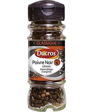 DUCROS - Poivre Noir Grains 38G - Lot De 2 - meilleure offre - Buy Online on GoSupps.com