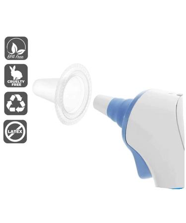 Protective Caps for Ear Thermometers | Hygienic Fever Thermometer Accessories | Compatible with Braun IRT Thermoscan | 100 Pieces - Buy Online on GoSupps.com