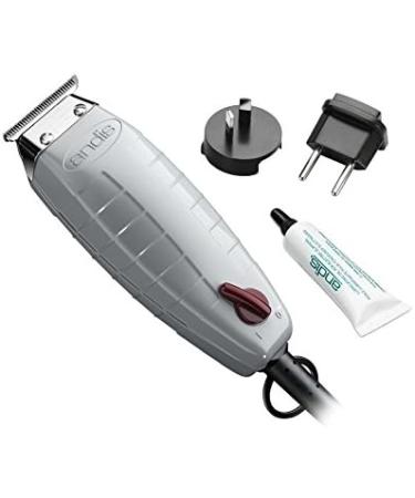 Buy Andis T-Outliner Trimmer | High-Speed Steel T-Blade for Precise Shaves | Quiet 220V Magnetic Engine - Perfect for Side Dishes & Shades - Buy Online on GoSupps.com