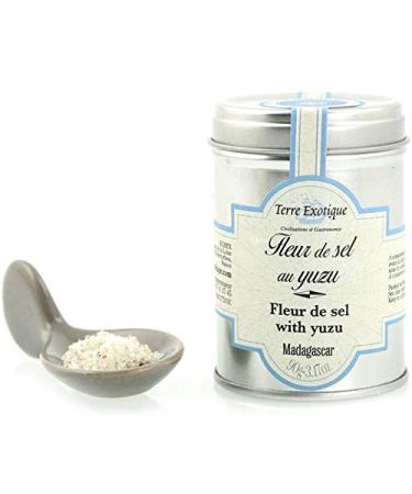 Fleur de sel au zeste de yuzu 90g - Terre Exotique