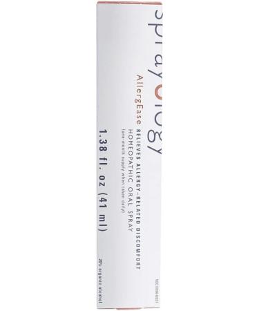 Sprayology AllergEase - Homeopathic Oral Allergy Relief Spray | Gluten-Free & All Natural | Lactose-Free | 30 Day Supply (1.38 fl oz) - Buy Online on GoSupps.com