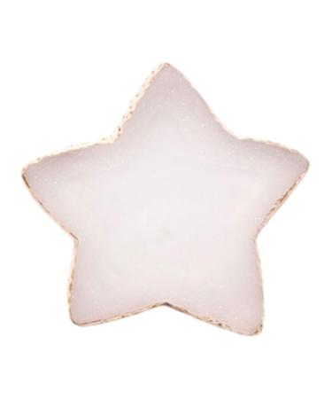 Palette de peinture pour nail art palette de r sine pour nail art en forme d' toile plaque m lange couleurs outils m lange cosm tiques blanc pour un usage quotidien