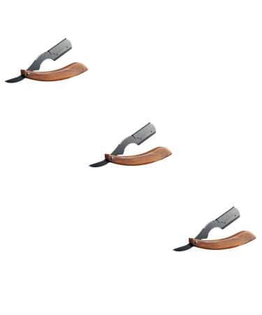 Beaupretty 3 Pcs Beard Trimming Tool Women Razor Shavemate Mini Beard Trimmer Shaver Stainless Steel Manual