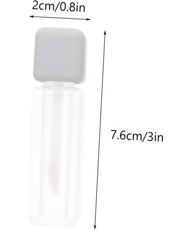  Healeved Healeved Pack of 5 Compact 6ml Tubes for Refillable Lip Gloss for Travel and Everyday Use - Buy Online on GoSupps.com