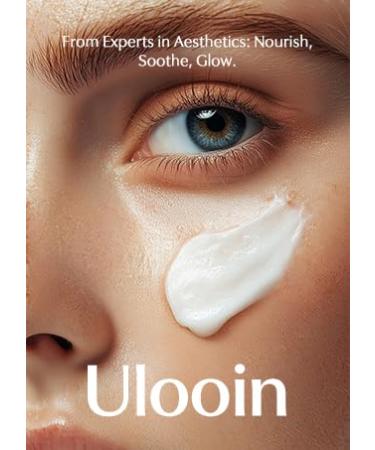 Ulooin PDRN Glass Skin Cream K-Beauty Hydrating & Revitalizing Face Cream with PDRN & Bakuchiol | Clinically Proven by Korean Skincare Clinic | Supports Skin Barrier Smoothness and Deep Moisture - Buy Online on GoSupps.com
