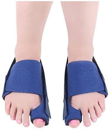 WXHZHQ Ballen toe rails toe spreader Hallux Valgus Ballenkorktur orthoses foot bones thumb adjuster correction pedicure sock smoothing foot care right and LEFT unit size