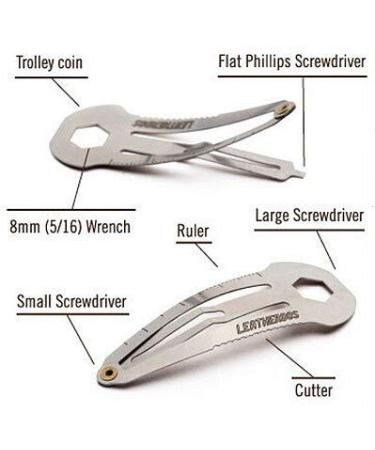 12 Pack Novelty Stainless Steel Self-Defense Hair Clips - Functional EDC Survival Kit Barrettes for Hiking, Stylish Snap Clips for Women - Buy Online on GoSupps.com