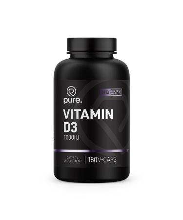 Body Supplies Vitamine D3 1000IU 180vcaps