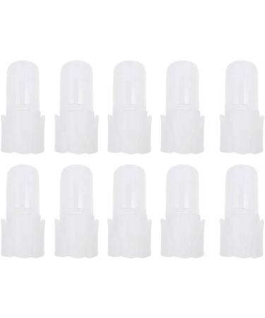 10Pcs/set Nail Polish Varnish Nail Art AccessoriesNail Art SetsProtector Holder Manicure Finger Nail Art Tips Cover Shield - Buy Online on GoSupps.com