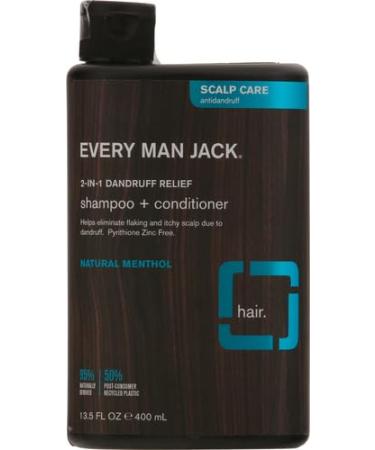 Every Man Jack Scalp Relief Shampoo + Conditioner 13.5 oz - Soothing Hair Care for All Hair Types | Best International Shipping - Buy Online on GoSupps.com
