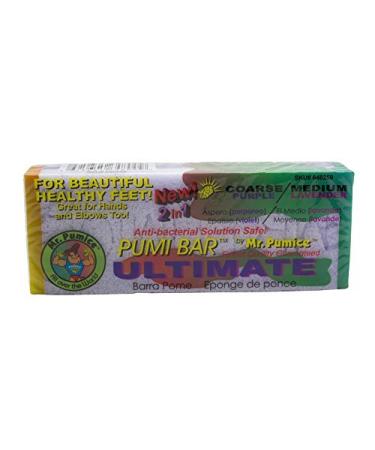 Mr. Pumice Ultimate Pumi Bar (4 Pack) - Dual-Grit Callus Remover for Smooth Feet & Heels - Buy Online on GoSupps.com