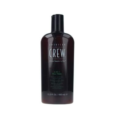 American Crew Tea Tree 3 In 1 Shampoo Conditioner And Body Wash 450 ml - 450 ml
