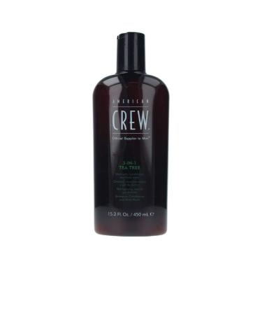 American Crew Tea Tree 3 In 1 Shampoo Conditioner And Body Wash 450 ml - 450 ml - Buy Online on GoSupps.com