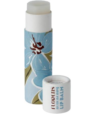Puckator Florens Botanical Hesperantha and Rhododendron Paper Stick Lip Balm Vanilla & Blueberry - Care Stick Balms Chapstick Holiday Essentials For Women Family Lipbalm Moisturiser Exfoliator Cream - Buy Online on GoSupps.com