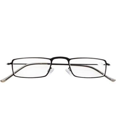 Eyekepper 5pcs Stainless Steel Half-Eye Reading Glasses +3.00 | Durable & Stylish Readers for All | International Shipping Available - Buy Online on GoSupps.com