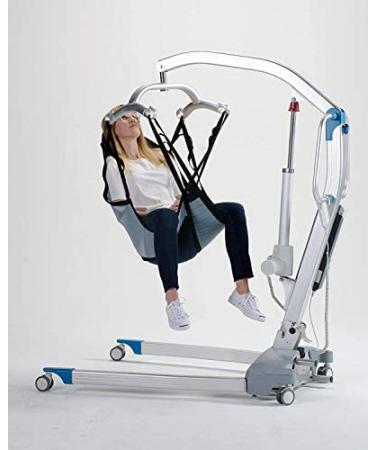 Patient Aid Padded U-Sling with Head Support - Size Large (225-375 lbs) Universal Patient Lift Sling - Buy Online on GoSupps.com