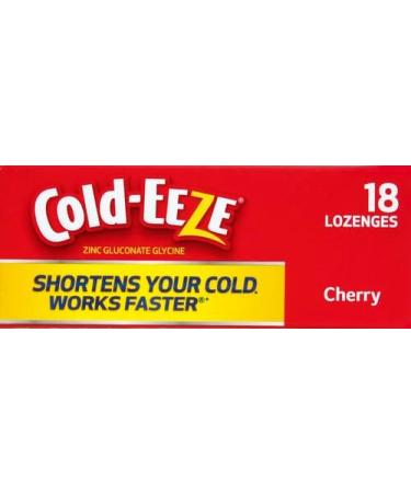 Cold-EEZE Cold Remedy Lozenges Cherry 18 Count Natural Cherry 18 Count (Pack of 1) - Buy Online on GoSupps.com