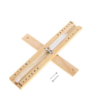 Durratou wall-mounted hourglass white 15 minutes suitable for use in the sauna