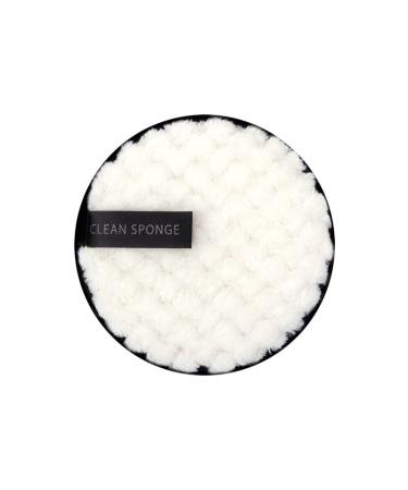 Walgreen Xample Face Halo Makeup Remover Pads with Spa Facial Towel Headbands Reusable Make Up Wipes Washable Remover Pads Microfibre Cotton Face Cleansing Cloths for All Skin Type (White)