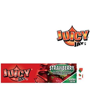 Juicy Jays Flavoured Rolling Papers King Size Slim (9 Packs) Fresh Fruit Bundle Strawberry Very Cherry Grape Raspberry Strawberry Kiwi Mello Mango Watermelon Green Apple and Pineapple - Buy Online on GoSupps.com