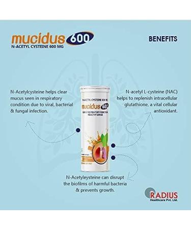 Roti N-Acetylcysteine 600 mg Effervescent Tablets - Antioxidant for Lung Health Liver Detox & Skincare | Sugar Free Orange Flavor | 30 Tablets Pack - Buy Online on GoSupps.com