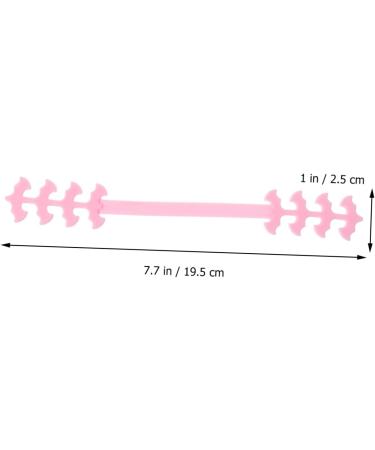 Ipetboom 10pcs Kids Face Mask Hooks - Anti-Strangulation Leash Silica Gel Earmuffs Pink 19.5X2.5cm | International Shipping - Buy Online on GoSupps.com