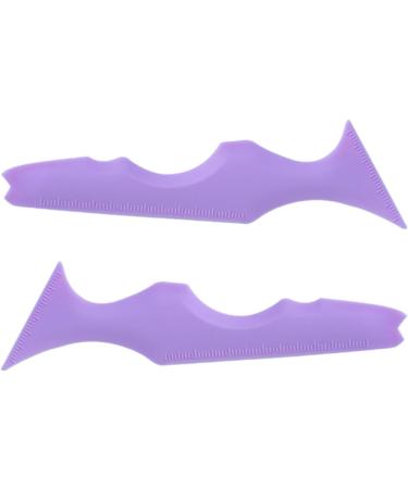 POPETPOP Eyelash Tool 6 pcs Guard Women Resina Beginners Mascara Stencils Para Guide Aid Supplies Winged Silicone Tool - Buy Online on GoSupps.com
