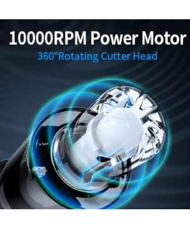 Rechargeable Ear & Nose Hair Trimmer - Versatile Hair Clippers for Men & Women Eyebrow Shaper & Facial Hair Remover - Buy Online on GoSupps.com