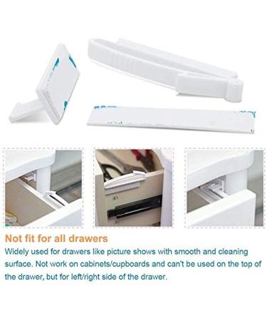 Child Safety Locks - Baby Proofing Invisible Drawer Latches (8 Pack) - No Tools or Drilling Required - Buy Online on GoSupps.com