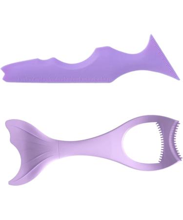 MAGICLULU 4 Pcs Eyeliner Stencils Mascara Tool Aids Beauty Tools De Para Gelatinas Purple Cosmetic 15x5.7cmx2pcs - Buy Online on GoSupps.com