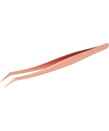 Sonew Eyelash Tweezers Stainless Steel Ergonomic Extension Tool for Eyelashes and Makeup Precision Clamping Rose Gold (Short Oblique Tweezer) Sonewz8a6i5ospc-12 - Buy Online on GoSupps.com