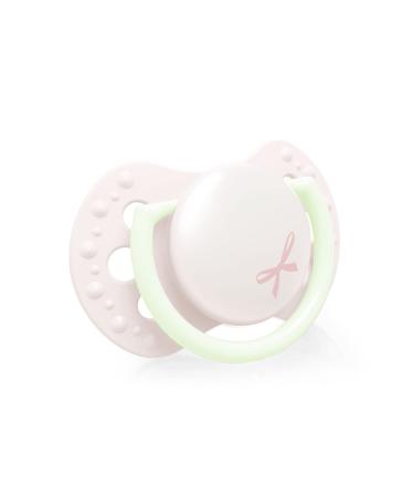 LOVI Dynamic Pacifier 0-2 Months - BPA Free Silicone Baby Shower Girl Collection 2 Pack Pink - Buy Online on GoSupps.com