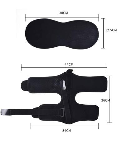 Buy Adjustable Plantar Fasciitis Splints & Black Ankle Braces for Corrective Rehabilitation - Fast International Shipping - Buy Online on GoSupps.com