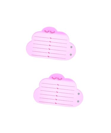 Beaupretty Pillow Grafting Eyelash Board lash pillow for lash extensions eyelash trays lovely lash holder lash extensions eyelash organize pallets Cartoon Acrylic beauty salon Beauty
