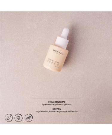Rosental Organics Smoothing Eye Serum Antiaging eye care with hyaluronic acid & caffeine against dark circles and wrinkles natural cosmetics from Germany - Buy Online on GoSupps.com