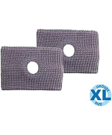 Scarlet Health Acupressure Bands for Nausea & Seasickness - 1 Pair for Adults & Children - Gray XL - Buy Online on GoSupps.com