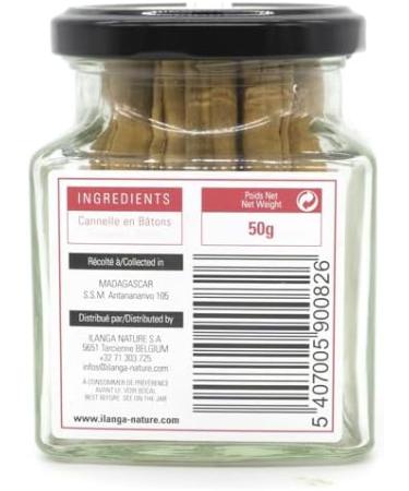 Cinnamon Sticks 50g - Ilanga Nature - Madagascar - Buy Online on GoSupps.com