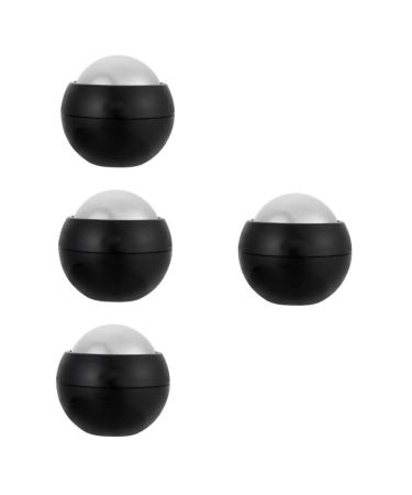 Partykindom 4 pieces Hand massage ball muscle ball manual massage ice foot massager portable massage device cold massage roller handheld the ball roll puck scrollrad fitness massage balls ABS