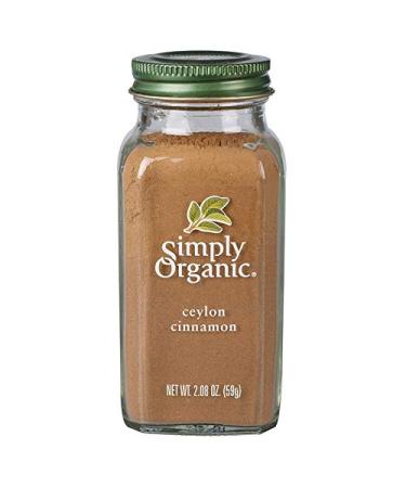 Simply Organic Organic Ceylon Cinnamon 2.08 oz (59 g)