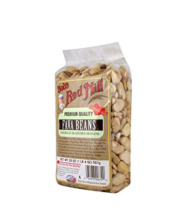 Bob's Red Mill Fava Beans, 20 Ounce (Pack of 4)