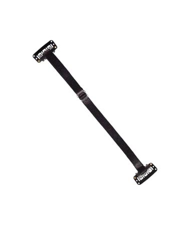 JAYIOLA Facelift Bands Invisible Anti Wrinkle Adjustable Elastic Band for Facelift Long Hair Black Single Belt